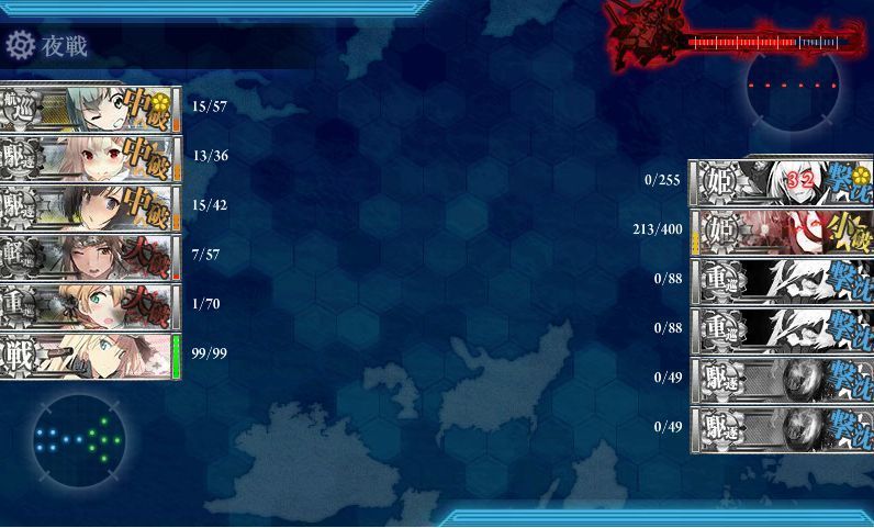 艦これ やはりｋ 航空戦 マスは関係ある気がする Midnight Carnival